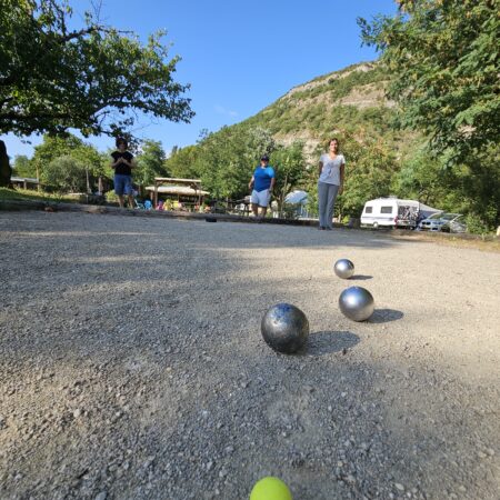pétanque - ardeche - village nature zen