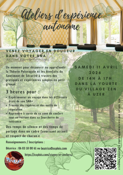 Ateliers expérience autonome