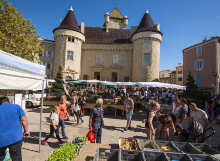 Lokale markt - Aubenas