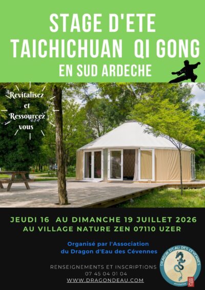 STAGE D'ETE TAICHICHUAN QI Gong