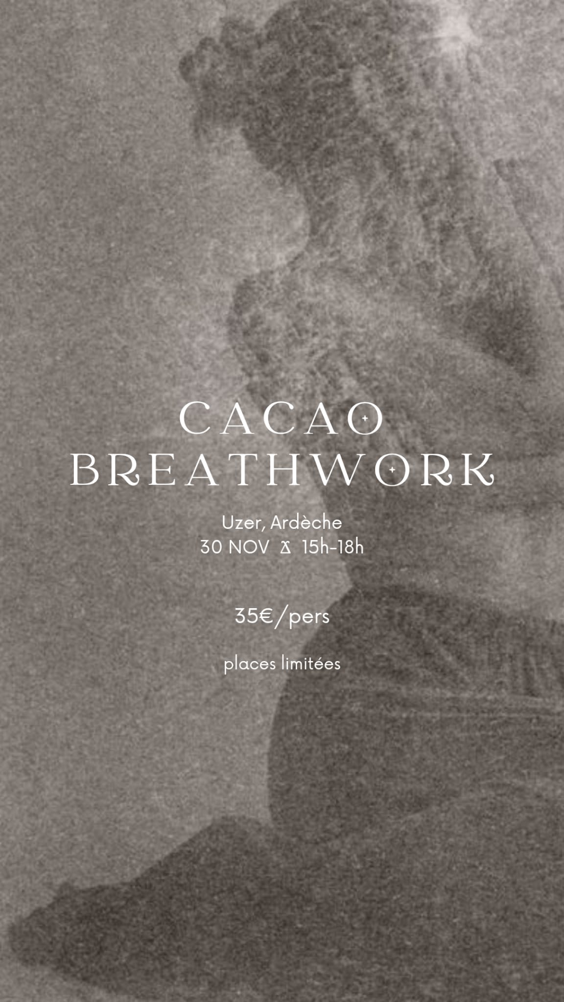 cacao breathwork - village nature zen - Ardèche