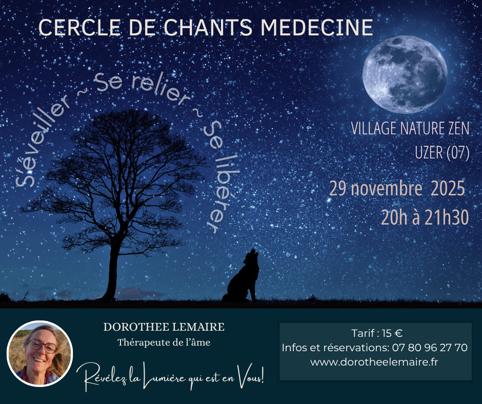 cercle de chant medecine - ardeche