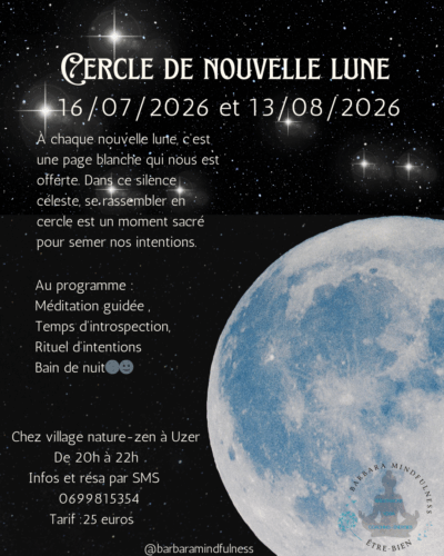 cercle de nouvelle lune