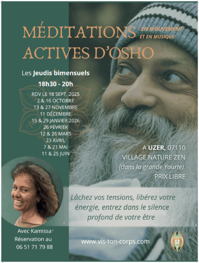 meditations actives d'Osho
