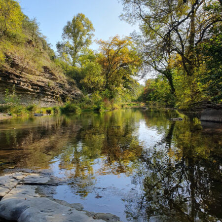 Zwemmen in de rivier