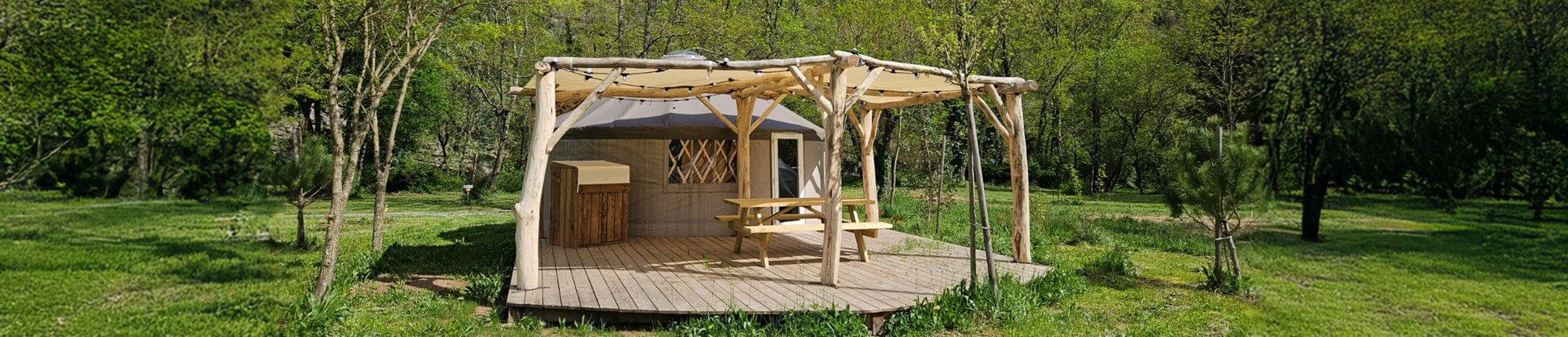 Yourte Family Zen - camping bien-être