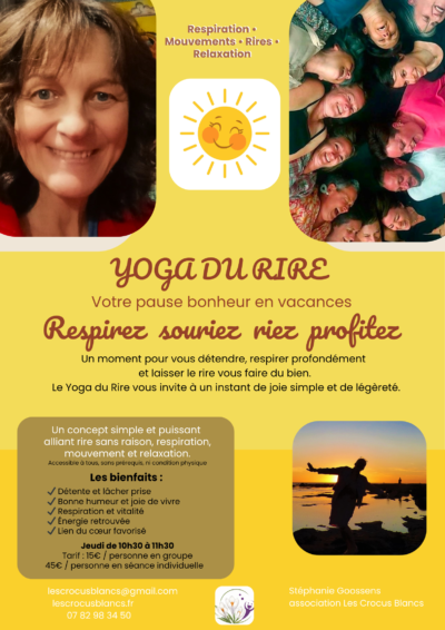 yoga du rire - village nature zen - ardeche