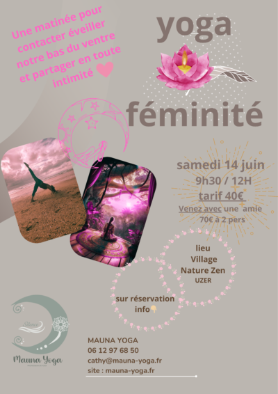 yoga féminité
