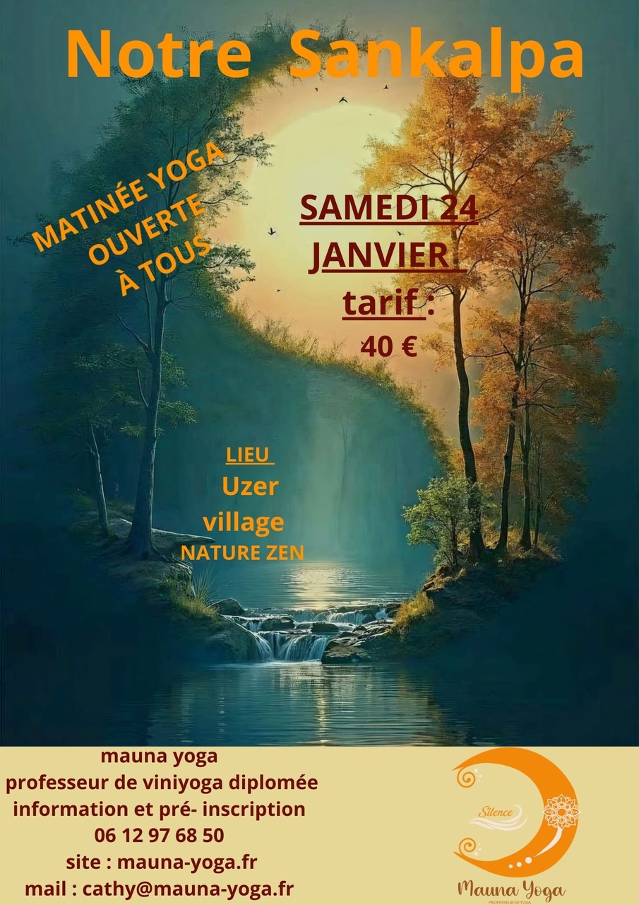 yoga sankalpa - village nature zen - ardeche