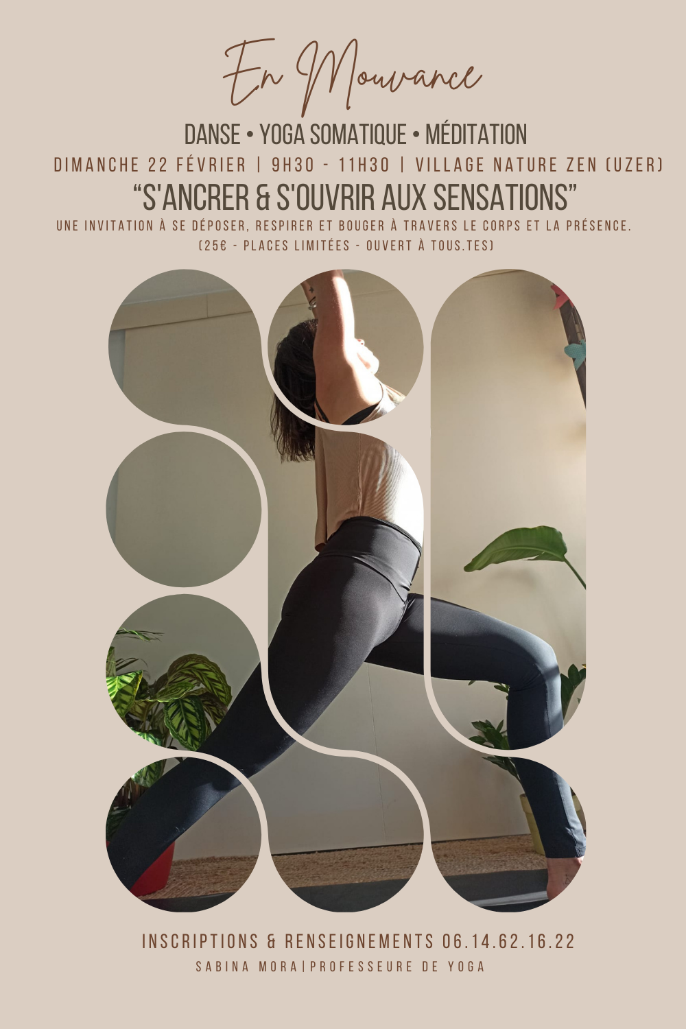 yoga somatique - village nature zen - ardeche