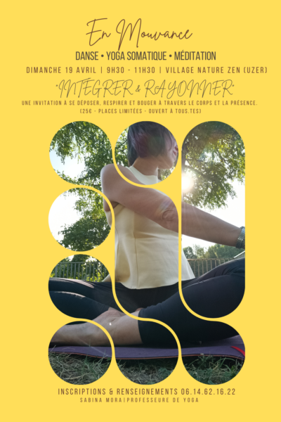 yoga somatique - village nature zen - ardeche